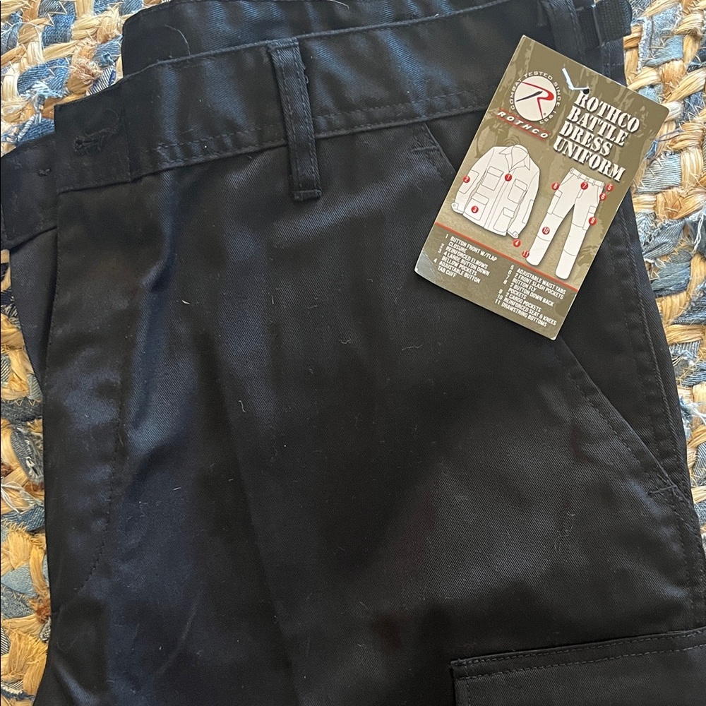 Rothco Men's Dark Tactical Dress Pants